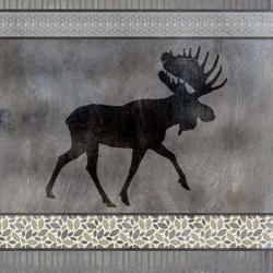 Moose Pattern Moose square | Obraz na stenu