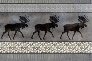 Moose Pattern | Obraz na stenu