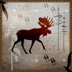 Moose Tracks | Obraz na stenu