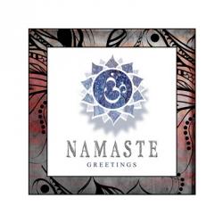 Chakras Yoga Framed Namaste V2 | Obraz na stenu