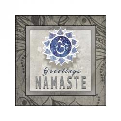 Chakras Yoga Tile Namaste V3 | Obraz na stenu