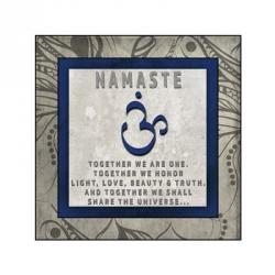 Chakras Yoga Tile Namaste V4 | Obraz na stenu