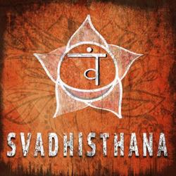 Chakras Yoga Symbol Svadhisthana | Obraz na stenu