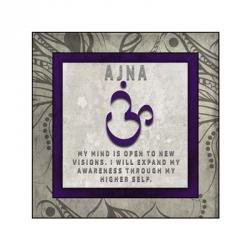 Chakras Yoga Tile AJNA V4 | Obraz na stenu