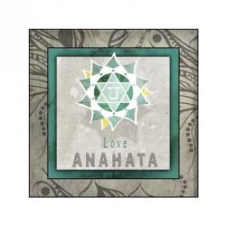 Chakras Yoga Tile Anahata V1 | Obraz na stenu