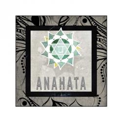 Chakras Yoga Tile Anahata V2 | Obraz na stenu