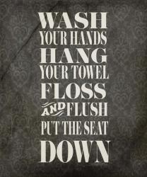 Beloved Bath Black - Floss | Obraz na stenu