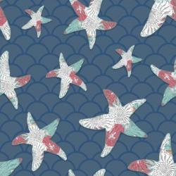 Sea Side BoHo Pattern - Starfish | Obraz na stenu