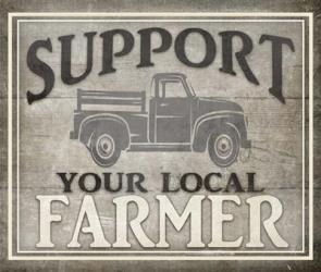Vintage Farm Sign - Local Farmer | Obraz na stenu