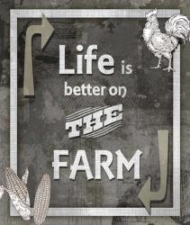 Farm Sign Life is Better | Obraz na stenu