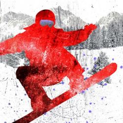 Extreme Snowboarder 01 | Obraz na stenu