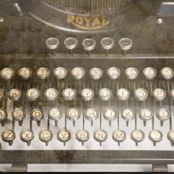 Typewriter 02 Royal keys 2 | Obraz na stenu
