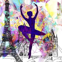 London Ballerina Silhouette 1 | Obraz na stenu