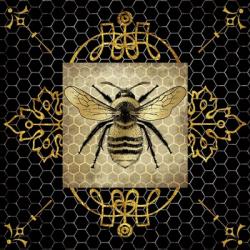 Golden Honey Bee 1 | Obraz na stenu