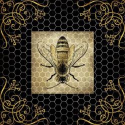 Golden Honey Bee 2 | Obraz na stenu