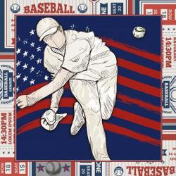 American Baseball Player 2 | Obraz na stenu