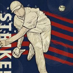 Vintage Baseball Sign 3 | Obraz na stenu