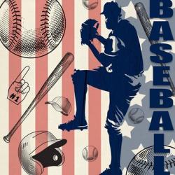 Vintage Baseball Sign 4 | Obraz na stenu