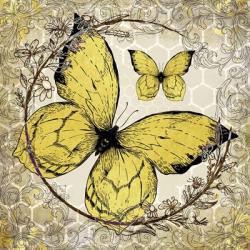 Honey Bee Butterfly 3 | Obraz na stenu