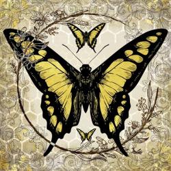 Honey Bee Butterfly 4 | Obraz na stenu