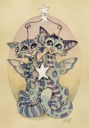 Star-Crossed Kitties | Obraz na stenu
