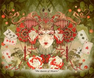 The Queen Of Hearts | Obraz na stenu
