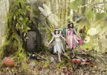 Frolicking Fairies | Obraz na stenu