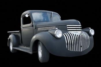 Grey Chevy Pickup Truck | Obraz na stenu