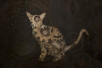 Steampunk Cat | Obraz na stenu