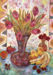 Rose Tulips And Bananas | Obraz na stenu