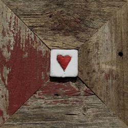 Hearts' Desire Barn - Red | Obraz na stenu