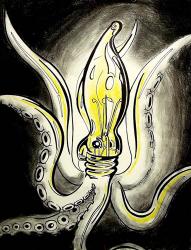 Light Bulb Squid | Obraz na stenu