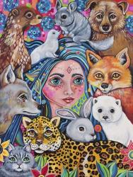 Petra the Furry Godmother | Obraz na stenu