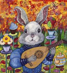 The Minstrel Hare | Obraz na stenu