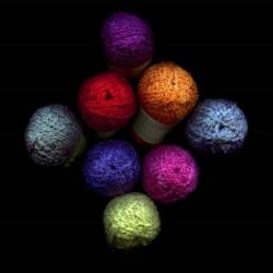 Colourful Balls Of Wool | Obraz na stenu