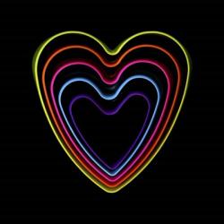 Good Vibrations - Hearts | Obraz na stenu