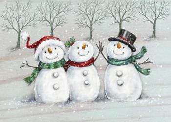 Three Snowmen 2 | Obraz na stenu