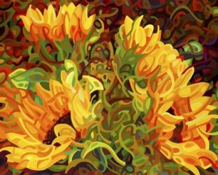 Four Sunflowers | Obraz na stenu
