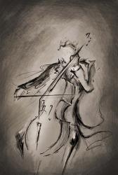 The Cellist | Obraz na stenu