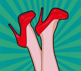 Red High Heels | Obraz na stenu