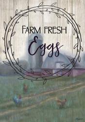 Farm Fresh Eggs Circle | Obraz na stenu