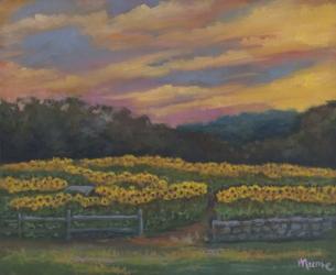 Buttonwoods Sunset | Obraz na stenu