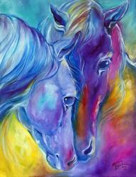Color My World With Horses Loving Spirits | Obraz na stenu