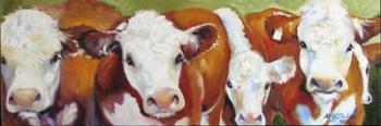 Fab Five Cows | Obraz na stenu