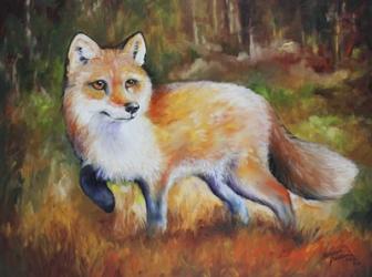 Little Red Fox | Obraz na stenu