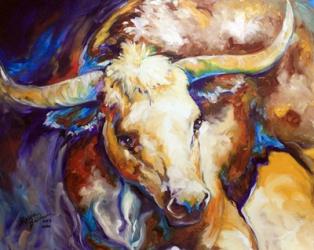 Power Longhorn Abstract | Obraz na stenu