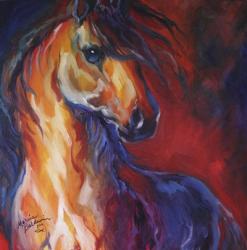 Stallion Red Dawn | Obraz na stenu