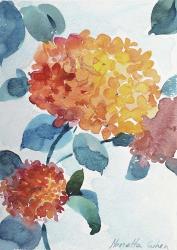 Watercolor Hortensia 2 | Obraz na stenu