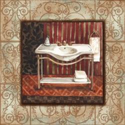 Bordo Vintage Bathroom Sink | Obraz na stenu