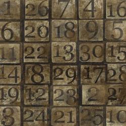 Grungy Number Blocks | Obraz na stenu